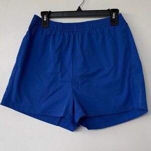 Topshop Vibrant Blue Athletic Shorts